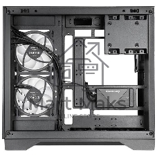 Компьютерный корпус Chieftec Visio черный без БП ATX 2x80мм 4x120мм 2x140мм 1xUSB 2.0 2xUSB 3.0 audio bott PSU
