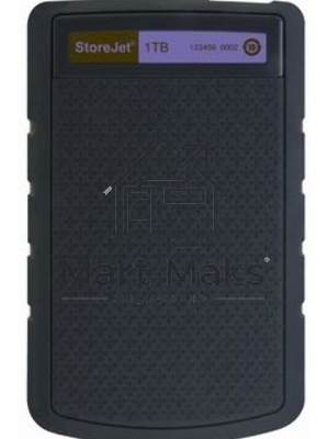 Внешний HDD Transcend USB 3.0 1Tb TS1TSJ25H3P StoreJet 25H3P (5400 об/мин) 2.5
