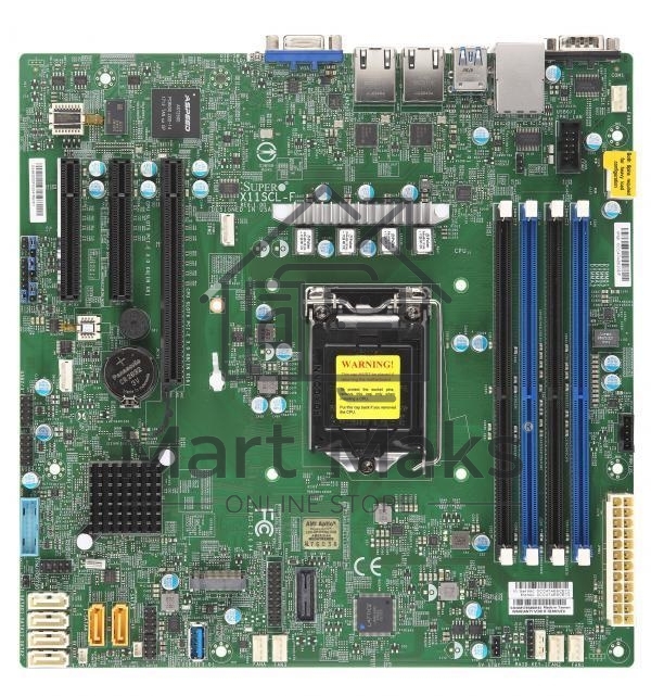 Материнская плата Supermicro MBD-X11SCL-F-B, LGA 1151, Intel C242, 4xDDR4, 6xSATA, 1xM.2, 1xPCI-E 3.0 x16, 1xPCI-E 3.0 x8, 2xPCI-E 3.0 x4, 1xVGA, 2x 1Gb LAN, 2xUSB 2.0, 5xUSB 3.1 Gen 1, 2xCOM, 1x TPM, Micro-ATX, OEM