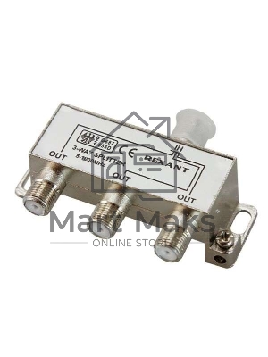 Делитель ТВ х 3 под F разъем 5-1000 МГц Rexant