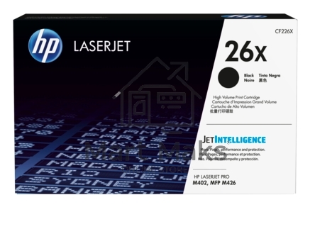 Тонер Картридж HP 26X CF226X черный для HP LJ Pro M402/M426 (9000стр.)