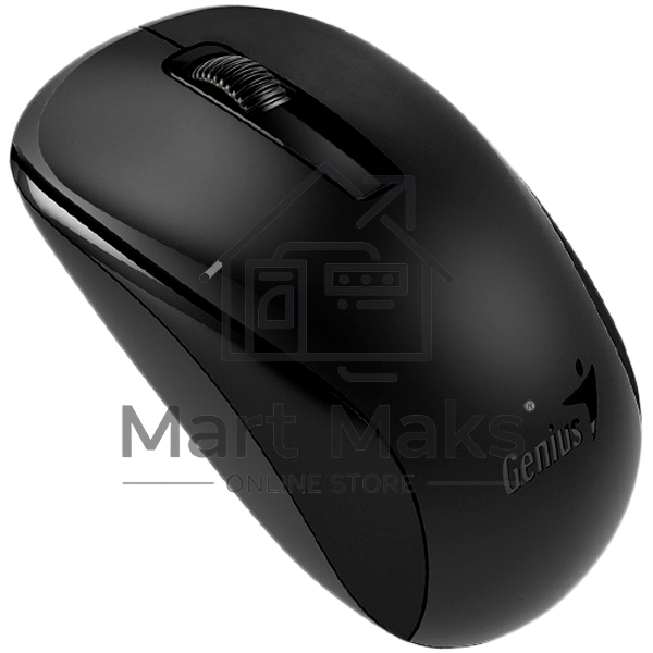 Мышь беспроводная Genius NX-7005 черный, 1200 dpi, радиоканал, USB, кнопки - 3