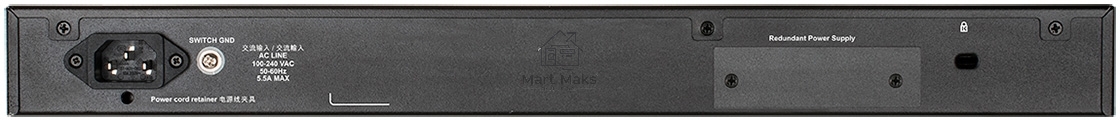 Управляемый L3 стекируемый коммутатор D-Link DGS-1520-28MP/A1A с 20 портами 10/100/1000Base-T, 4 портами 100/1000/2.5GBase-T, 2 портами 10GBase-T и 2 портами 10GBase-X SFP+