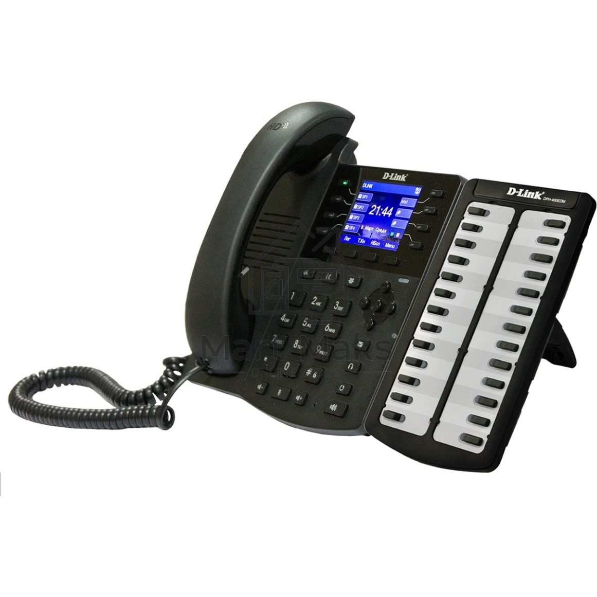 Модуль расширения клавиш D-Link DPH-400EDM/E/F3B для IP-телефонов DPH-150SE/F3/F4/F5,DPH-150S/F3/F4/F5,DPH-400G/F1,DPH-400GE/F1,DPH-400S/E/F3,DPH-400S/E/F3, DPH-400SE/E/F3, DPH-400S/F4, DPH-400SE/F4