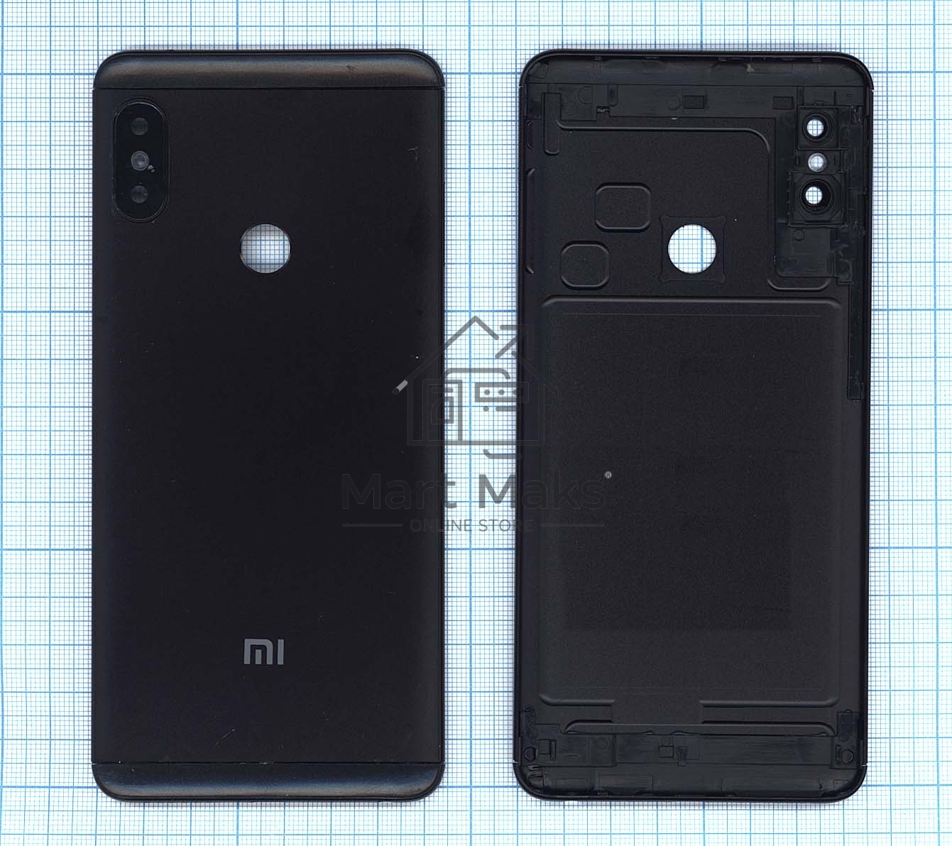 Задняя крышка для Meizu M5 Note черный