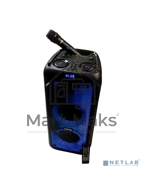 Акустическая колонка 1.0, Dialog Oscar AO-200 45WRMS, Караоке с беспр. микр., BT/FM/USB/SD/LED