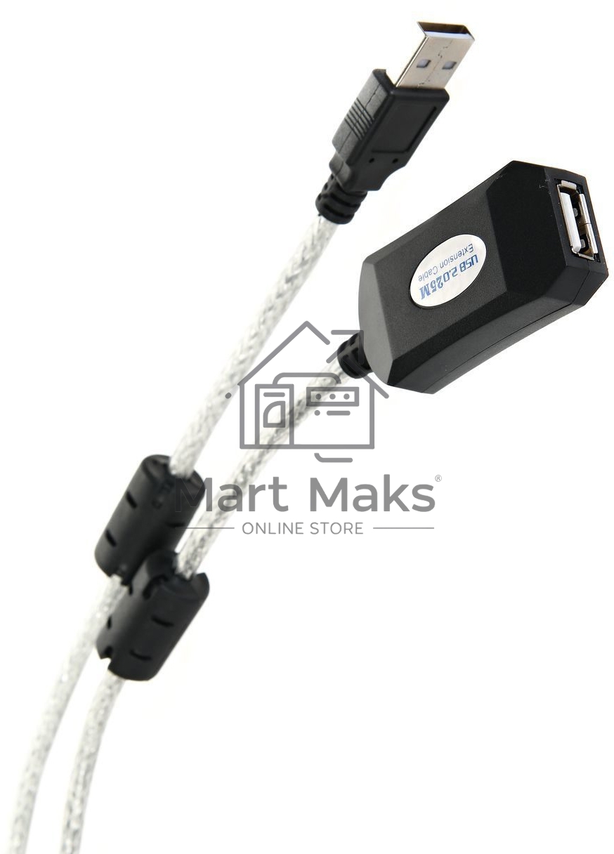 Кабель-адаптер/ Кабель-адаптер USB2.0-repeater, удлинительный активный <Am-->Af> 25м Aopen<ACU823-25M>