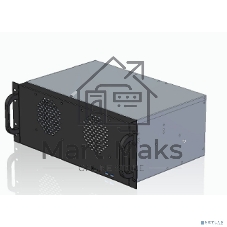 Корпус Procase 4U350-08 4U server case,8HDD,черный,без блока питания PS/2 ATX,глубина 350мм, MB SSI CEB 12