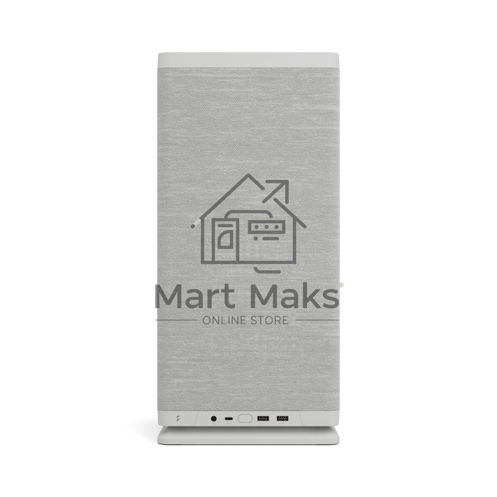 Корпус без блока питания Fractal Design Mood, Mini-Tower, 1x180mm, 2xUSB-A 3.0 + 1xUSB 3.2 Type-C, SFX PSU Support, mITX Light Gray
