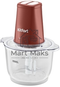Измельчитель электрический Kitfort КТ-3534 2л. 500Вт красный
