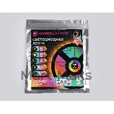 Светодиодная лента Ambrella light GS4401 5050 60Led /10W m/ 24V IP20 RGBW+3000K/ 5000*10*1.87mm (5 конт.)