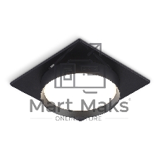 Светильник Ambrella light TN5231 BK черный GX53 110*110*35