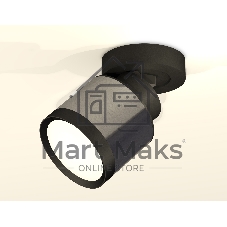 Светильник Ambrella Light XM8115001 DCH/SBK/PBK черный хром/черный песок/черный полированный GX53 (A2229, A2106, C8115, N8113)