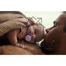 Пустышка Philips для новорожденных ultra start, лиловая/светло-желтая, без рисунка, 0-2 мес., 2 шт.
