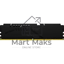Оперативная память Kingston Fury Beast, DDR5, 32GB (1x32GB), 5600 MHz, CL40, с радиатором, чёрный