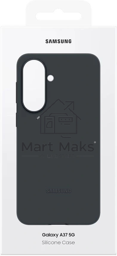 Чехол Silicone Case Samsung A37(A376) (EF-PA376CBEGRU) Black