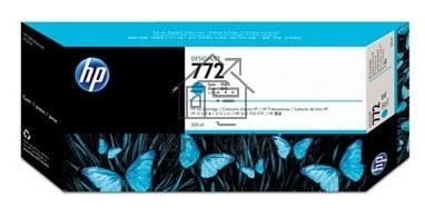 Картридж струйный HP №772 CN636A голубой для HP DJ Z5200 (300мл)