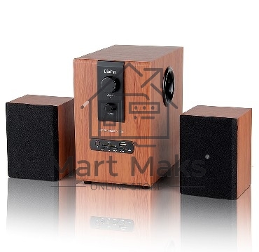 Акустическая система Dialog Progressive AP-150 BROWN 2.1, 10W+2*5W RMS, USB+SD reader