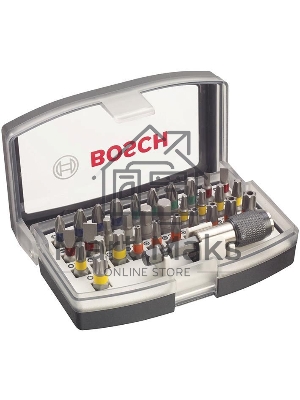 Биты Bosch 2607017319 комплект насадок 32 шт