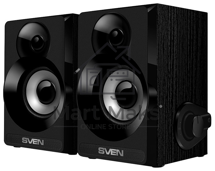 Колонки SVEN SPS-517, 2.0 черный