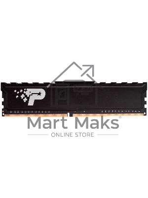 Оперативная память Patriot Signature Premium, DDR4, 16Gb (1x16 Gb), 3200 MHz, CL22, DIMM, радиатор, черный