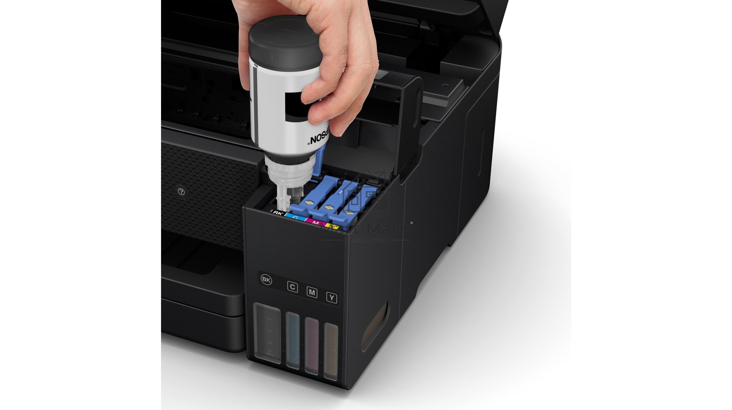 МФУ струйное Epson L6290, А4, цветной, печ. до 15/8.5 стр/мин., 4800x1200 dpi (печ.), 1200 x 2400 dpi (скан.), Wi-Fi, Ethernet, USB