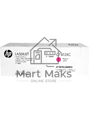 Контрактный картридж HP 410X лазерный пурпурный увеличенной емкости (5000 стр)