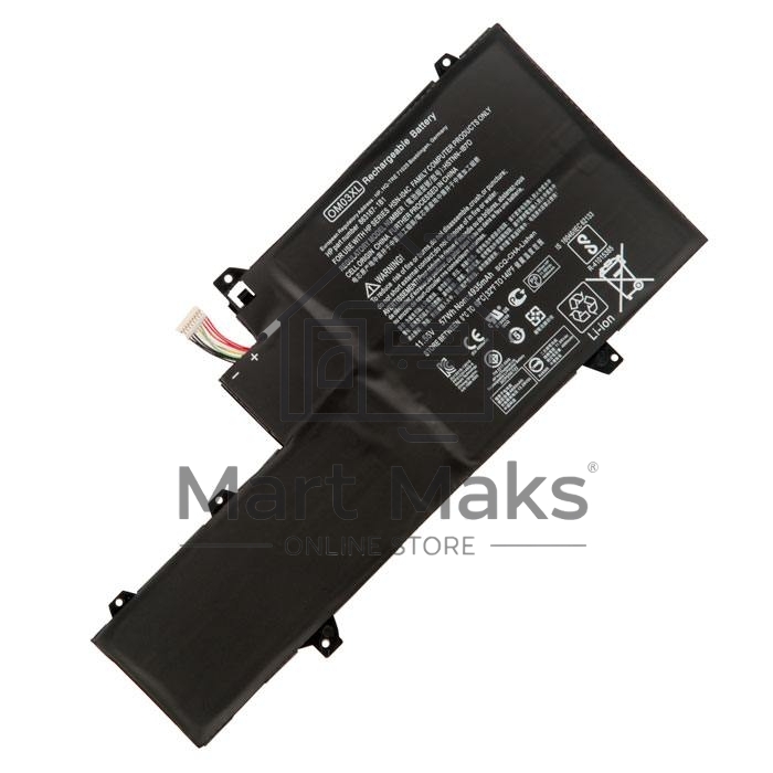 Аккумуляторная батарея для ноутбука HP EliteBook 1030 G2 (OM03XL) Type A 11.55V 57Wh