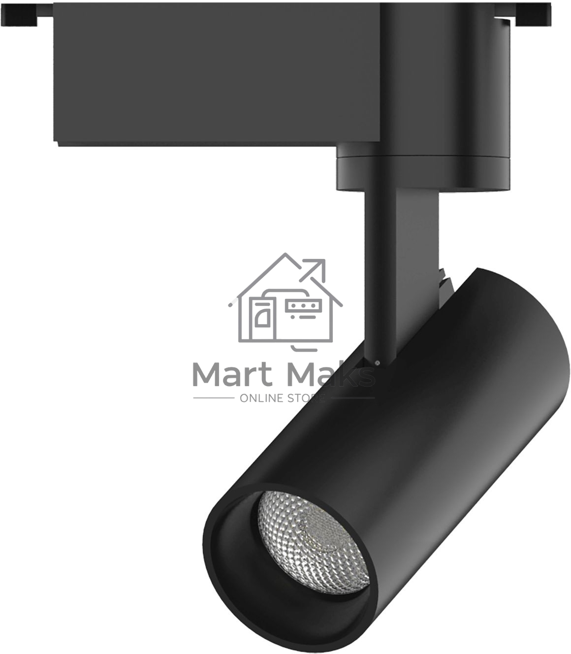 Светильник GAUSS трековый цилиндр 8W 750lm 4000K 180-220V IP20 45*155мм черный LED 1/40 TR078
