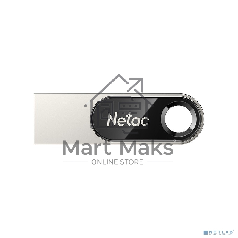 Флешка USB R/W R/W Netac U278 32Gb <NT03U278N-032G-20PN>, USB2.0, металлическая матовая