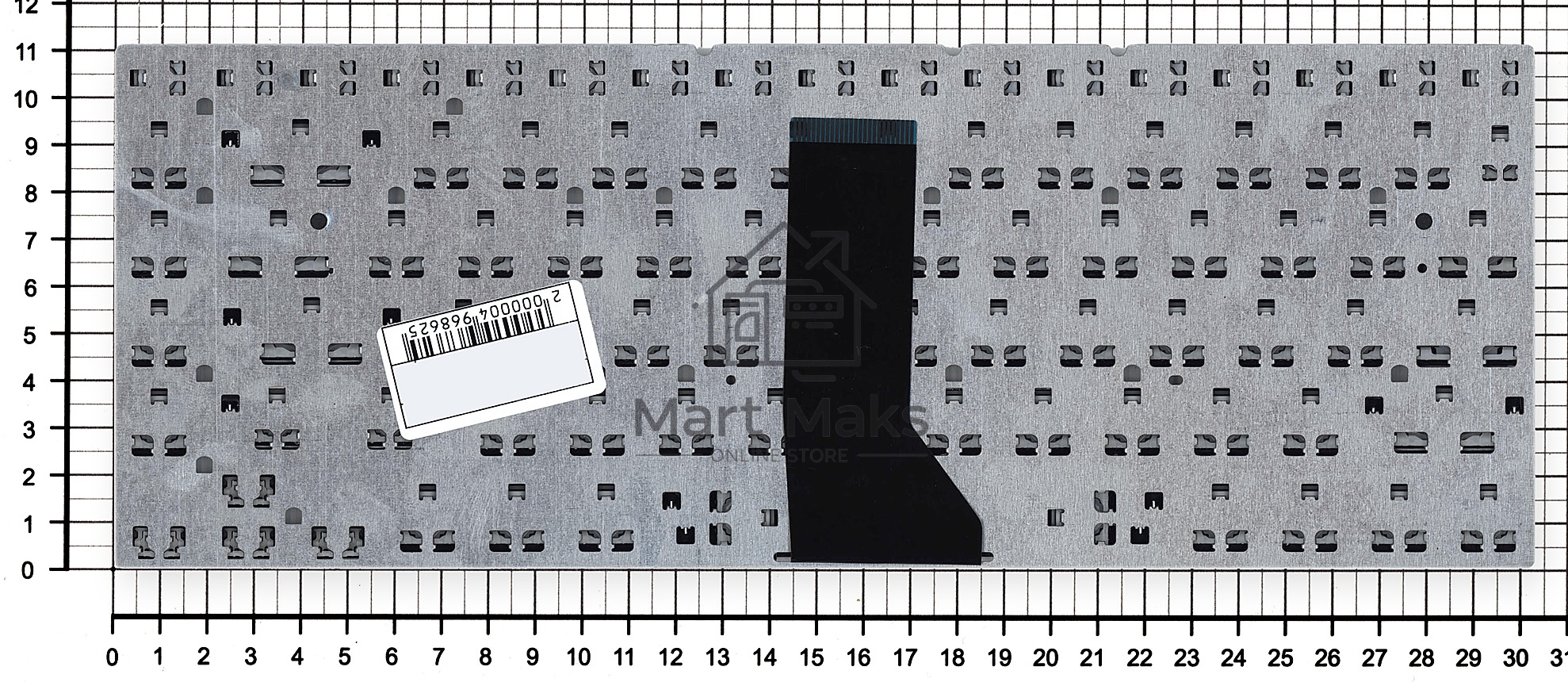 Клавиатура для ноутбука Acer Chromebook 11 C771 черная