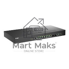 Коммутатор D-Link DMS-1250-12TP/A1A/6KV, 8×2.5 Гбит/с + 2×10 Гбит/с Base-T + 2×10 Гбит/с SFP+, управляемый