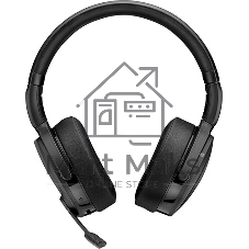 Беспроводные/проводные наушники EPOS Adapt 560 черный, накладные, Bluetooth + USB, активное шумоподавление