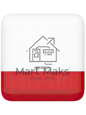 Извещатель охранный Hikvision DS-PS1-E-WE(Red Indicator)