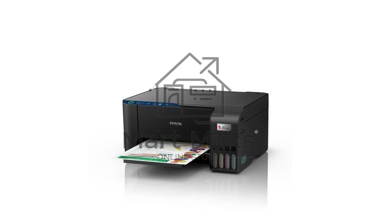МФУ струйный Epson EcoTank L3251 (C11CJ67419/C11CJ67302/C11CJ67518), A4, цветное, печ. до 33 стр/мин. (ч/б) до 15 стр/мин. (цвет), скан. до 5 стр/мин., 5760 x 1440 dpi (печать) 1200x2400dpi (скан.), USB, Wi-Fi