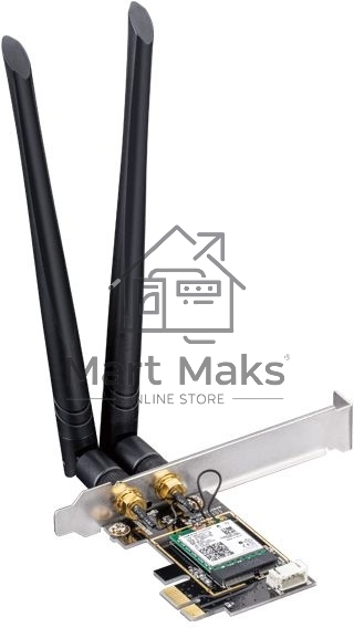 Сетевой адаптер Wi-Fi + Bluetooth Cudy WE3000 AX3000 PCI Express (ант.внеш.съем) 2ант.