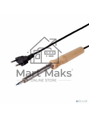 Паяльник ПД PROconnect, 220 В/65 Вт, деревянная ручка, блистер