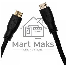 Кабель аудио-видео Cactus CS-HDMI.2-10 HDMI (m)/HDMI (m) 10м. позолоченные контакты черный