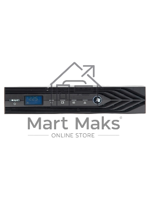 Источник бесперебойного питания Бастион SKAT-UPS 3000-RACK-ON-E Online, 3000ВА/2700Вт, стойка/на пол, 8xC13 + 1xC19, USB/RS-232, EPO, БЕЗ АКБ 6x, МПТ (9909)