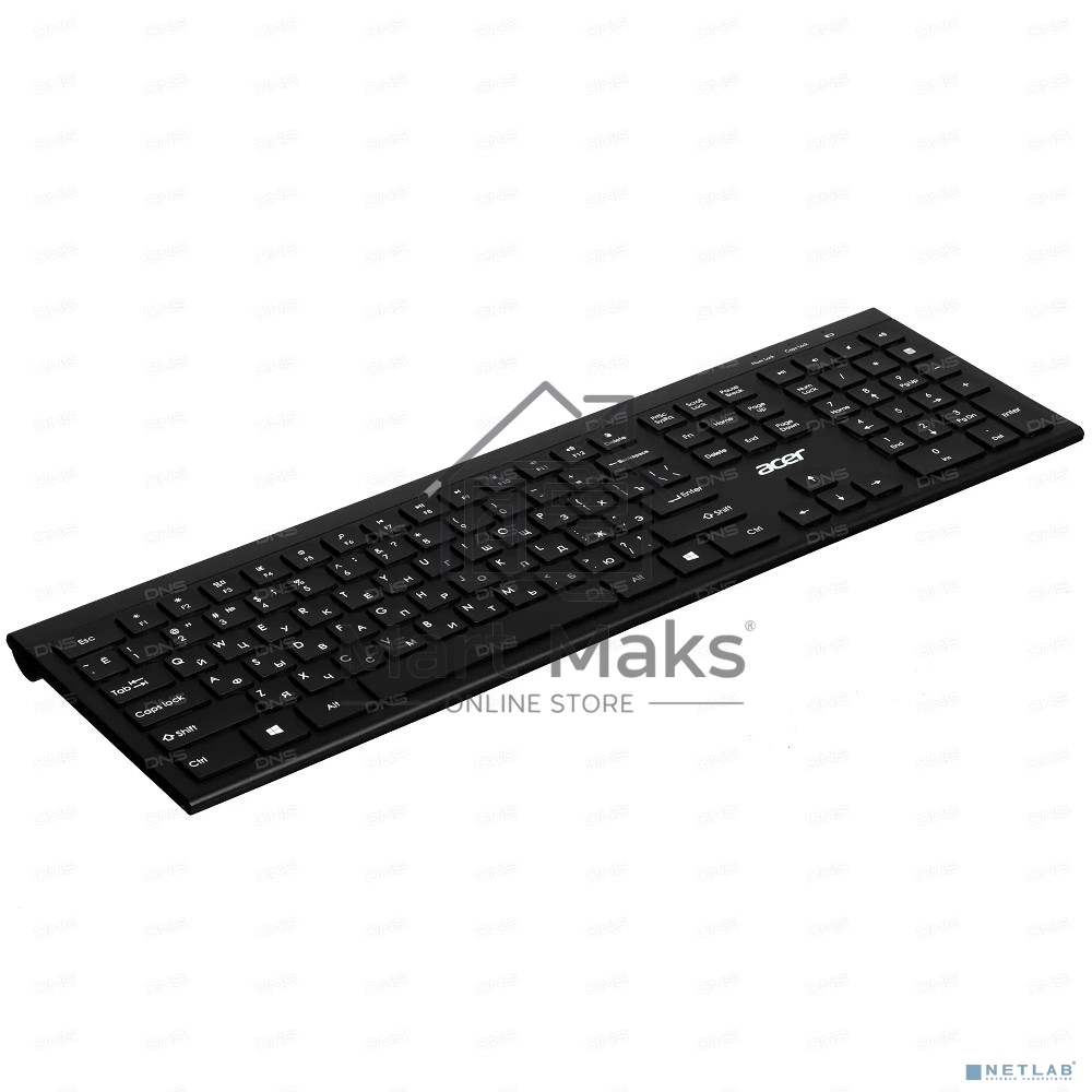 Клавиатура Acer OKR300 черный USB беспроводная (ZL.KBDEE.014)