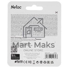 Флешка USB Netac U185 USB 3.0 Flash 128Gb NT03U185N-128G-32WH, LED индикатор NETAC