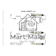 Контроллер GS11501 RGB+CCT 12A 12V 144W/ 24V 288W (ПДУ Радио 2.4G CR2025)