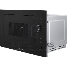 Встраиваемая микроволновая печь MAUNFELD XBMO252GB Matt черный, 25 л, 900 Вт, переключатели - сенсор, поворотный механизм