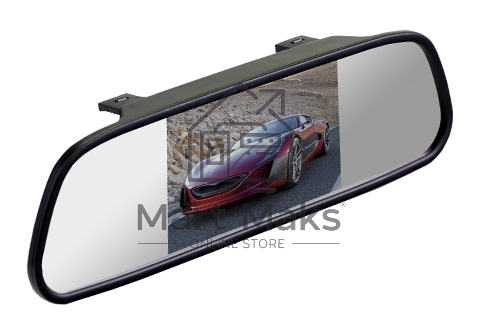 Зеркало заднего вида с монитором Silverstone F1 Interpower IP Mirror 5