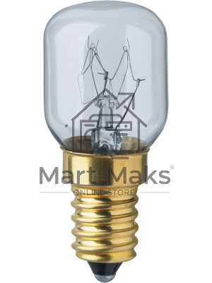 Лампа накаливания Navigator NI-T25-15-230-E14-CL (для духовых шкафов)