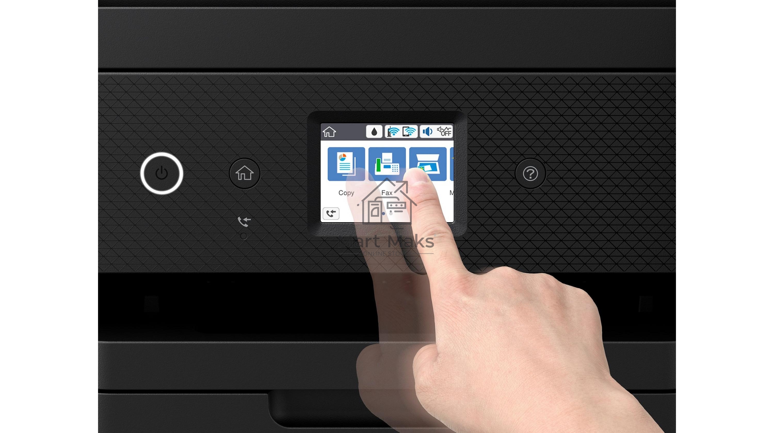 МФУ струйное Epson L6290, А4, цветной, печ. до 15/8.5 стр/мин., 4800x1200 dpi (печ.), 1200 x 2400 dpi (скан.), Wi-Fi, Ethernet, USB