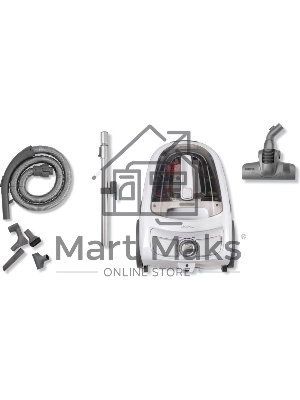 Пылесос Gorenje VC2301SPWCY белый, 400/2300 Вт, уборка сухая, пылесборник контейнер 1.7 л