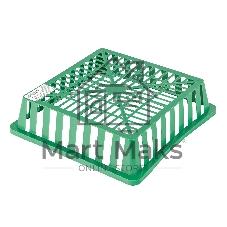 Корзина посадочная, 290х290х70 мм Россия