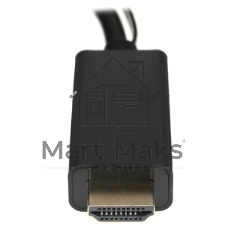 Конвертер HDMI->DisplayPort, Cablexpert DSC-HDMI-DP, HD19M+USBxHD20F, черный