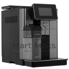 Кофемашина DeLonghi ECAM 610.75.MB металлик/черный, исп. кофе - зерновой/молотый, 2.2 л, 1450 Вт, 19 Бар